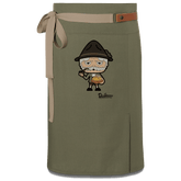 Da Oid Sinzer Leberkassemmel Schuerze Vorbinder Gruen Langhausen Front